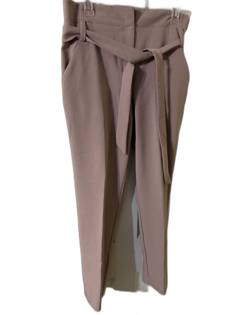 New York & Company 7th Avenue Design Studio tie front ankle dress pants Size 10